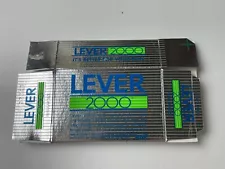 1990's LEVER 2000 Soap bar box vintage movie prop packaging