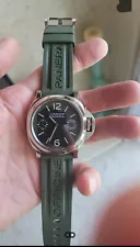 Panerai Green Rubber Watch Strap, Excellent Condition