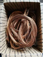 14 Pounds Scrap Copper Wire Bare Bright