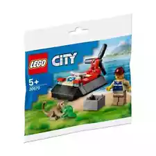 Lego City Wildlife Rescue Hovercraft 30570 Poly Bag Set New Sealed 2021