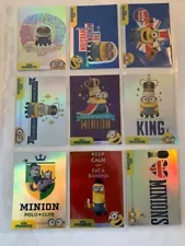 2015 MINIONS MOVIE Jumbo Pack Exclusive Foil Trading Card Set