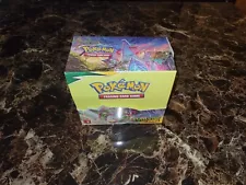 Pokemon TCG Evolving Skies EMPTY Booster Box For Display Good Condition