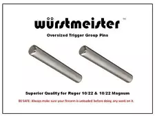 CUSTOM TRIGGER GROUP PINS (2) FOR RUGER 10/22 & 10/22 MAGNUM -- NEW!