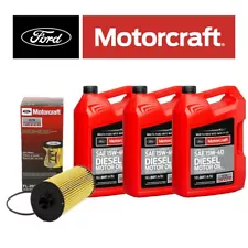 Motorcraft 15W40 Oil Change Kit For 2003-2007 Ford Super Duty 6.0L Powerstroke (For: Ford F-550 Super Duty)