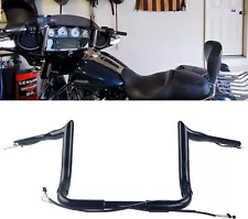 1-1/2'' Prewired Handlebars for Harley Davidson 2014-up Street Glide Ape Hangers