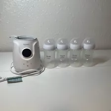 Papablic 5-in-1 Ultra-Fast Baby Bottle Warmer Used With 4 Bottles