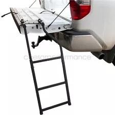 Universal Fit Tailgate Ladder Adjustable Rear Gate Step Ladders for Pickup Truck