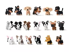 Mini Dogs Crochet Amigurumi - Mini Golden, Border Collie, French Bull Dog, Engli