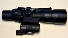 Trijicon ACOG TA33-8 Rifle Scope (Red Chevron BDC) With Larue Quick Detach Mount