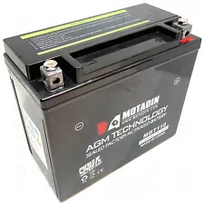 AGM BATTERY FOR HARLEY DAVIDSON FLSTF 1BXV FAT BOY 2012-2015 / FAT BOY 1997-2017