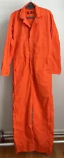 Red Kap 8 Pocket Orange Jumpsuit Size 40 Regular