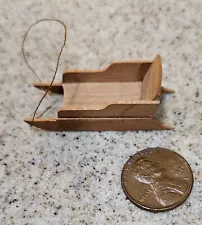 HOUSEHOLD - Wooden Sled - 1/2" Scale