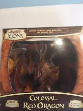 Dungeons and Dragons Icons Colossal Red Dragon Limited Edition. New!