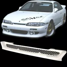 Jdm Fiberglass FRP Front Gill Grille Fit For Nissan Silvia S14 Zenki 240SX 95-96 (For: Nissan 240SX)