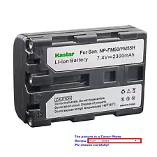 Kastar Replacement Battery for Sony NP-FM50 NP-FM55H & Sony MVC-CD350 MVC-CD400