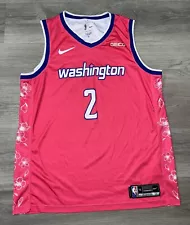 NBA Washington Wizards Jersey Size 2XL Cherry Blossom Pink Edition #2