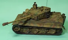 1/48 scale completed Tiger tank model