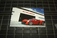 VIP Customers Softcover Brochure/Brochure Marussia Motors B2 Coupe 2012 World Premier