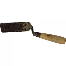 Marshalltown Brick Trowel Vintage USA 52 Masonry Hand Tool Wood Handle Steel