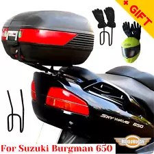 For Suzuki Burgman 650 rear rack Skywave 650 rear luggage rack for Monokey,Bonus (For: 2005 Suzuki Burgman 650)