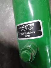 John Deere Hydraulic Cylinder, Green Labeled Part# Ah212705