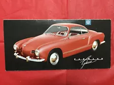 c.1955 VOLKSWAGEN "KARMANN GHIA" German Car Dealer Sales Brochure