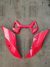 12-15 Ducati Panigale R 899 1199 BACK REAR TAIL FAIRINGS COWLING RED OEM (For: Ducati 1199 Panigale R)