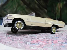 1/25-24 Welly "Boyz N The Hood" 63 Chevy Impala SS Convertible Lowrider Diecast