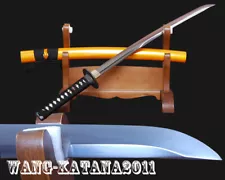 Unokubitsukuri Practise Japanese Wakizashi Manganese Steel Sharp Sword