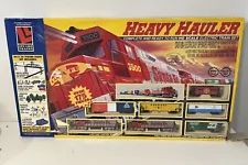 VINTAGE Life-Like Trains HEAVY HAULER Electric Train Set HO Scale Santa Fe 8727