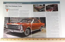 1966 FORD GALAXIE 7 LITRE ORIGINAL 2017 ARTICLE