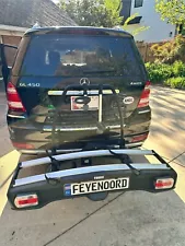 European thule velospace 2 platform bike rack hitch mount