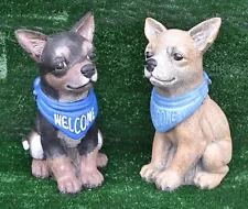 New ListingCHIHUAHUA DOG MOLD Latex Fiberglass Backing for Concrete Plaster Statue TEXAS