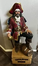 Rare 4ft Captain Morgan Statue Store/ Bar Advertising Display