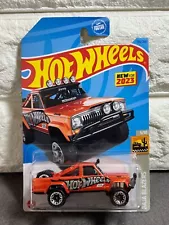 Hot Wheels Baja Blazers 3/10 '73 Jeep J10 196/250 New For 2023 Orange