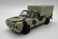 GreenLight 1:64 Battalion 64 1984 Chevrolet M1008 CUCV Camouflage NOT FOR SALE