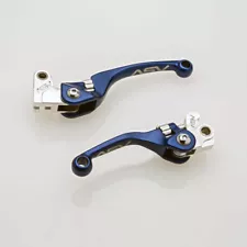 2008-2011 Yamaha WR250X Supermoto ASV F4 Brake & Clutch Lever PAIR PACK Blue (For: Yamaha WR250X)