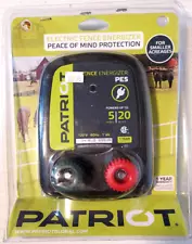 Patriot Electric Fence Energizer PE5 for Smaller Acreage Up To 5 Miles 20 Acres