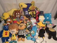 Crane Claw Machine Animal Jumbo Plush Mix 20 Pieces Licensed 9”-15” NWT