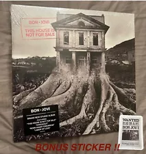 Bon Jovi: 2016 This House Is Not For Sale 1LP Vinyl Record New/Sealed