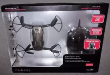 Propel Switch + WiFi Folding HD Streaming Drone w/On Board HD Camera