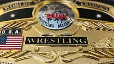 NWA DOMED GLOBE 10 LBS OF GOLD WORLD CHAMPIONSHIP REPLICA WRESTLING BELT