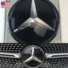 Fit for 2015-2018 Mercedes-Benz C-class W205 C300 Front Grill Star Mirror Emblem