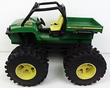 John Deere Gator Big Wheel 4x4 ATV dump back electric sounds movement model