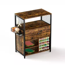 Craft Organization and Storage Cabinet, Crafting Cabinet with Drawer Craft Table