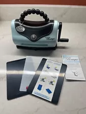 Sizzix Texture Boutique Embossing & Card Making Machine Embosser With Plates