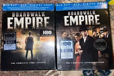 BOARDWALK EMPIRE - Seasons 1 and 2 - BluRay - BRAND NEW SEALED!!!