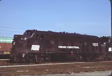 PC Penn Central EMD F7 Kodachrome Original Kodak Slide