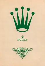 Rolex Submariner Watch REPRINT vintage classic ad 11x16 Poster Luxury logo art