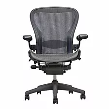 Herman Miller Aeron Chair Open Box Size B Fully Loaded ( Black Chair )